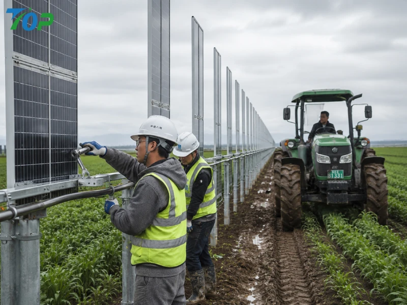 Hvordan vertikale solsystemer reduserer gårdens karbonavtrykk