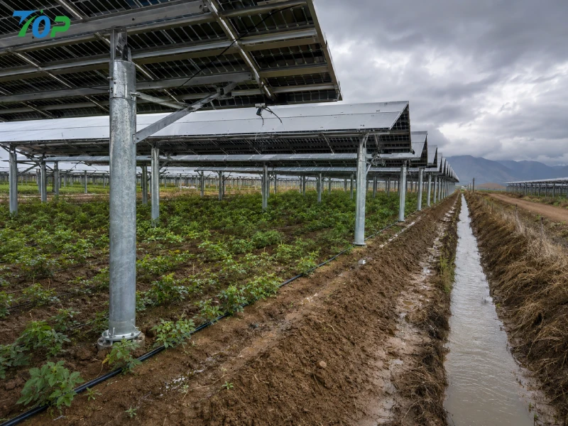 Landbrukssolcellemonteringssystemer og deres innvirkning på jordfuktighet: ingeniørinnsikt for agrovoltaiske prosjekter
