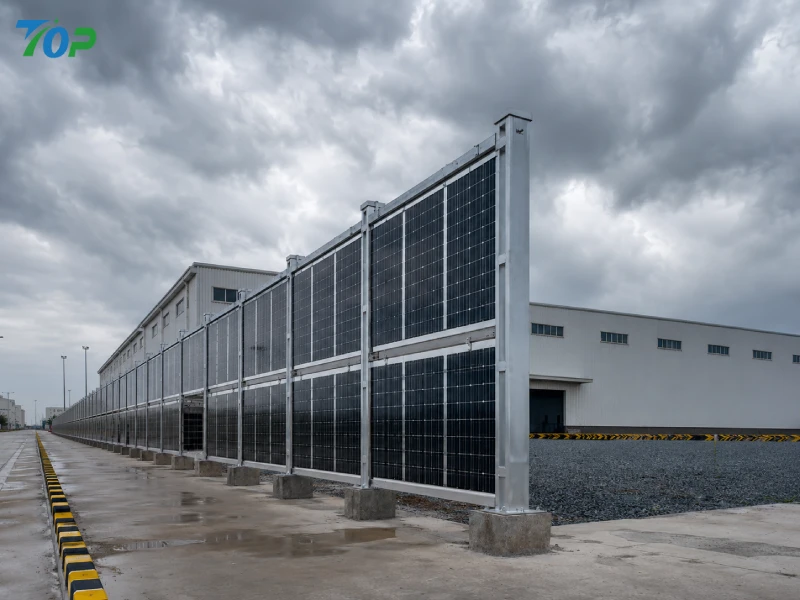 Integrert solar gjerde: Den perfekte kombinasjonen av estetikk, sikkerhet og fornybar energi