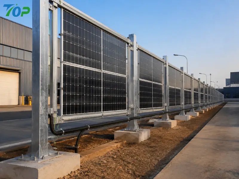 Industriell perimeterbeskyttelse: Den doble investeringsverdien til solar gjerder