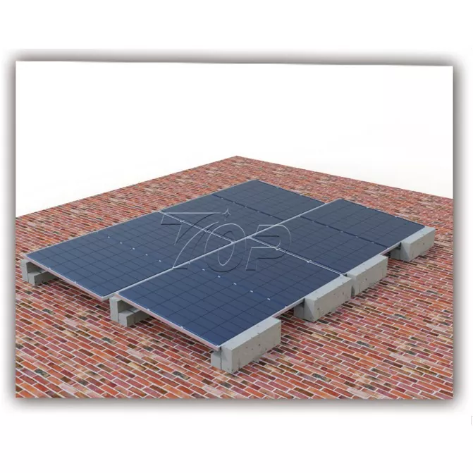 Ballast Flat Tak Solar Montering System