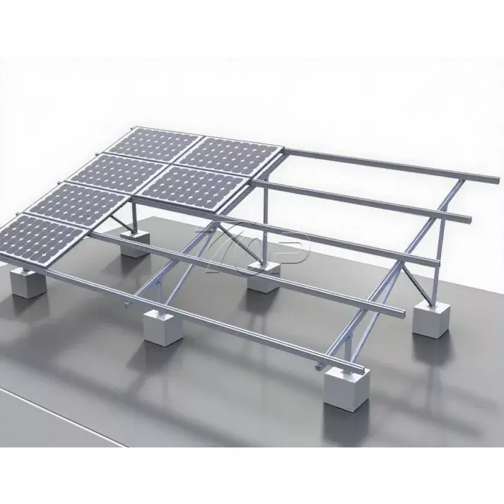 Betongfundament Solar Mount Ground PV Support