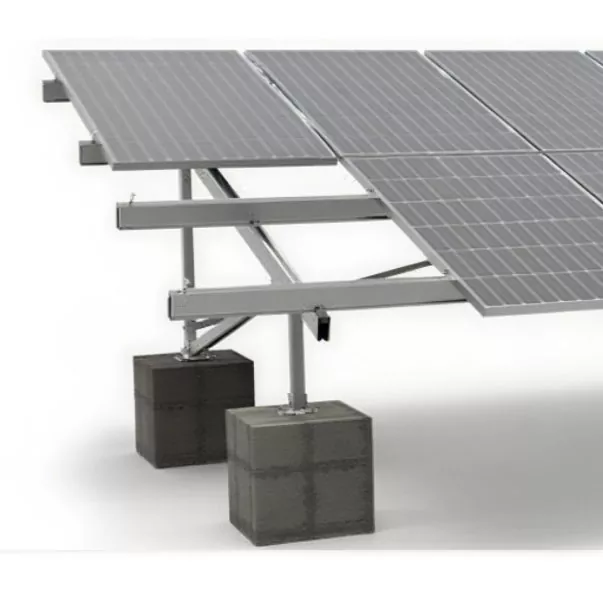 Flatt tak Solar monteringssett System