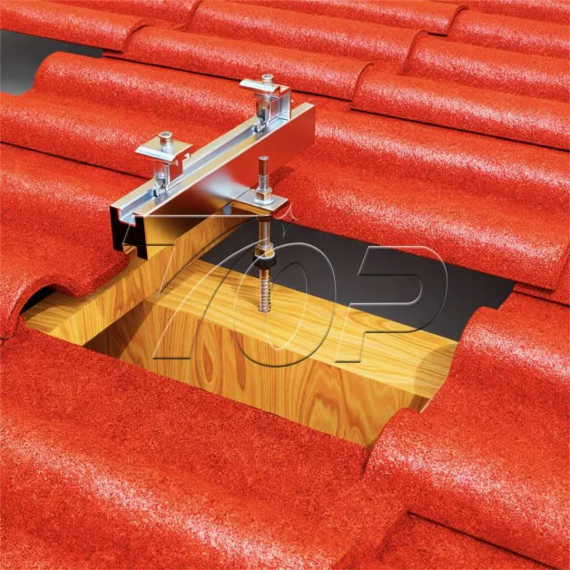 Opphengsbolter for solcellepaneler