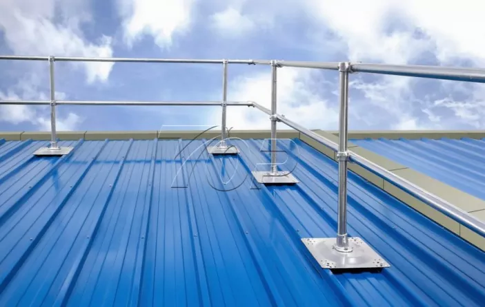 Roof Safety Fall Guardrail System