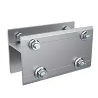 Aluminum Solar Panel Mounting Rail Clamp