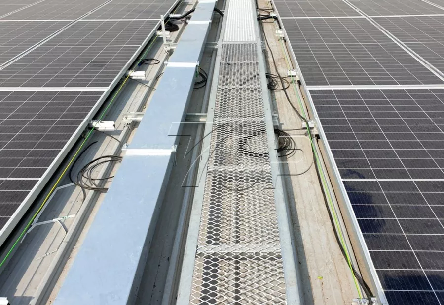 Solar Rooftop Walkway