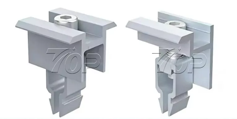 Solar Clamp with Grounding Pins
