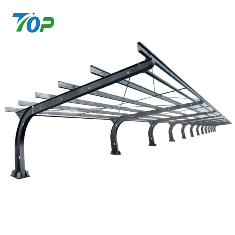 Uregelmessig stål Solar Carport