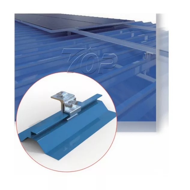 Metalltak Klip Lok Solar Montering System