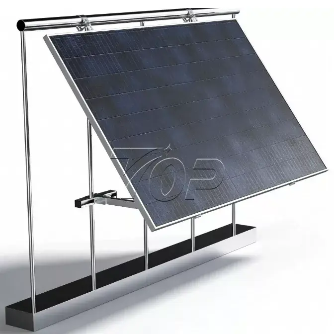 Solcellepaneler til balkong