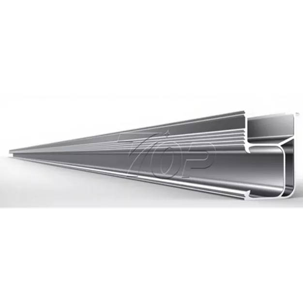 Aluminium solpanel monteringsskinnebraketter
